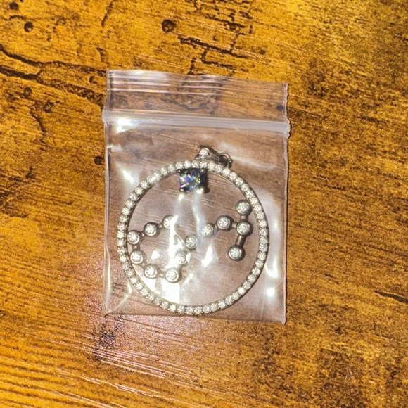 Elegant Silver Zodiac Scorpio Pendant - Picture 4 of 8